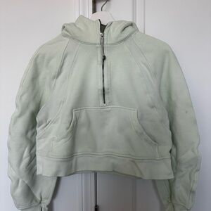 Lululemon Athletica Mint Half-Zip Hoodie